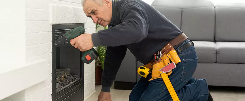 New Indoor Fireplace Installation in San Bruno, California