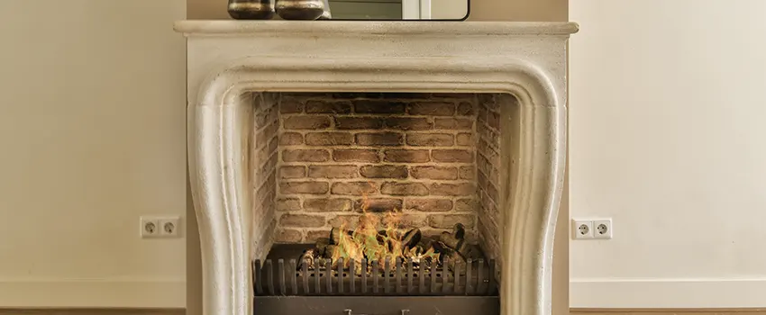 Vintage-style Fireplace Redesign in San Bruno, California