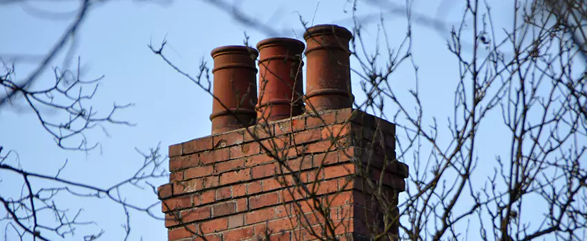 Chimney Crown Installation For Brick Chimney in San Bruno, California